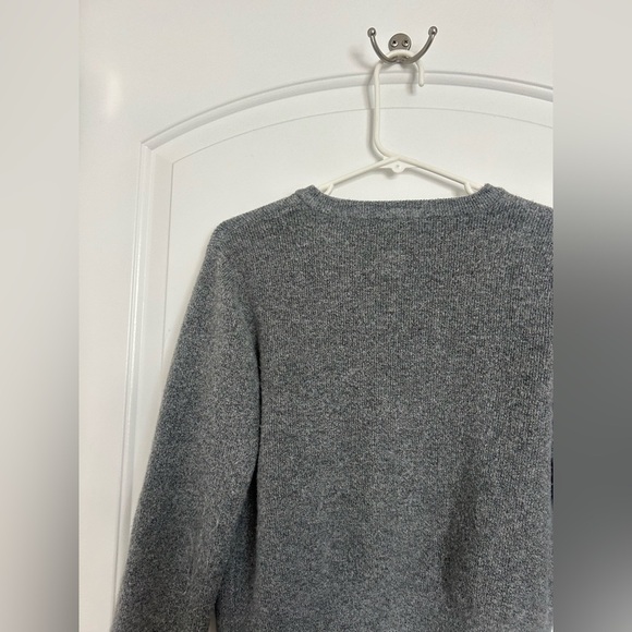 Zara grey minimalist silver bead button cardigan size small - Picture 8 of 12